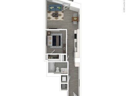 J Linea - JA02 - 1 bed - 1 bath - 645 sf