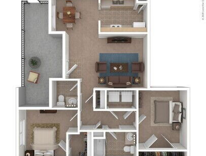 Floor Plans Of 55 Plus Apartments In Richmond, Va 