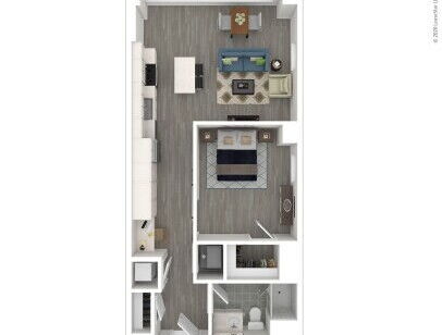 J Linea - A4 - 1 bed - 1 bath - 757 sf