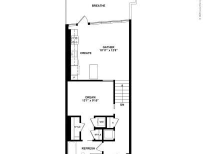 J Linea - JA11 - 1 bed - 1 bath - 727 sf