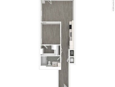 J Linea - A1 - 1 bed - 1 bath - 752 sf