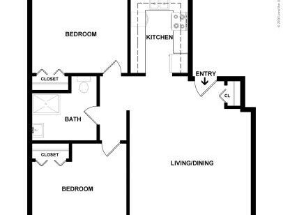 Mecca III - Rock Daisy - 2 bed - 1 bath - 798 sf