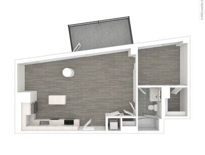 J Linea - A6 - 1 bed - 1 bath - 774 sf