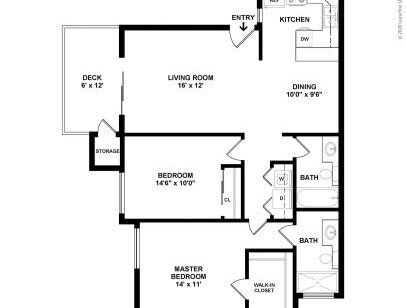 The Villas at Camino Bernardo - Madera - 2 bed - 2 bath - 969 sf