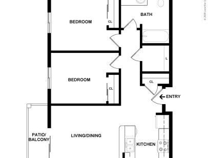 Pioneer Village Retirement Community - Roosevelt - 2 bed - 1 bath - 746 sf
