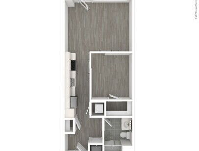 J Linea - JA04 - 1 bed - 1 bath - 612 sf