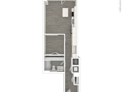 J Linea - JA01.1 - 1 bed - 1 bath - 686 sf