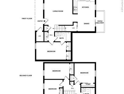 PLEASANT VALLEY - TOWNHOUSE 4 - 4 bed - 2 bath - 1000 sf
