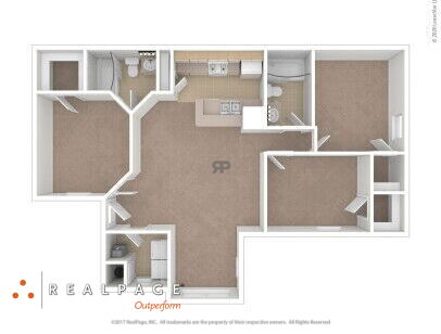 Floor Plans of Affordable Apartments in Orlando | Watauga Woods