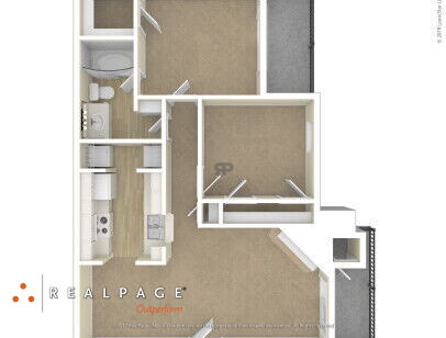 EPERNAY APARTMENTS - 2x1E - 2 bed - 1 bath - 850 sf