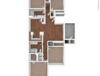 Mountain View - Acacia - 4 bed - 2 bath - 1472 sf