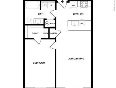 409 On Nine - 1 Bedroom G, I, J - 1 bed - 1 bath - 709 sf