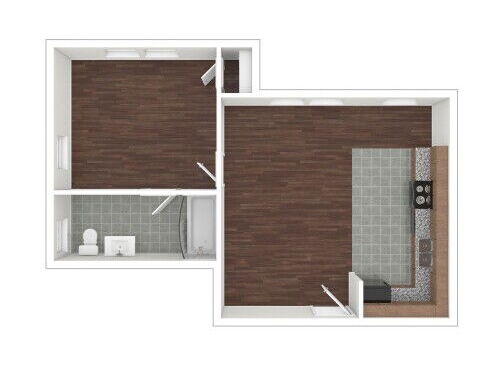 Brightwood Communities - 1 Bedroom - 1 bed - 1 bath - 600 sf