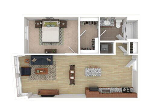 Welburn - 1 Bed, 1 Bath