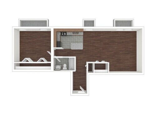 Brightwood Communities - 1 Bedroom - 1 bed - 1 bath - 600 sf