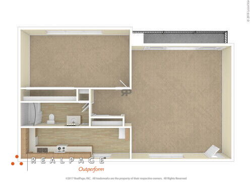 Harborview Apartments - 1 Bedroom - 1 bed - 1 bath - 690 sf