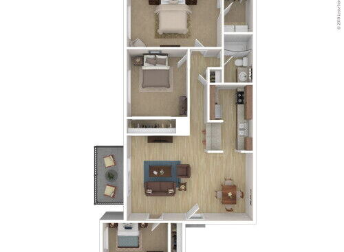 Williams Woods - 3 Bedroom / 1 Bath - 3 bed - 1 bath - 1347 sf