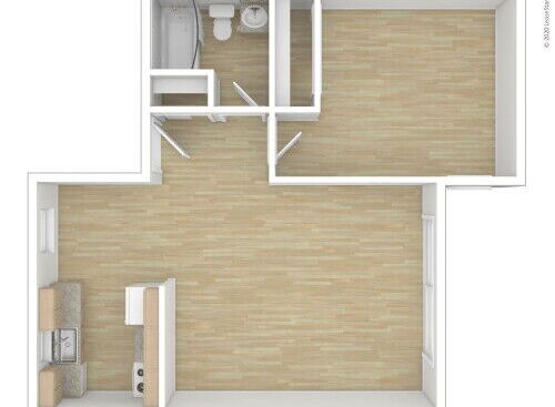 The Valley Apartments - One Bedroom - 1 bed - 1 bath - 700 sf