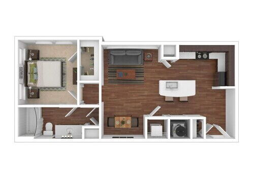The Studio at Thinkeast - A260 - 1 bed - 1 bath - 670 sf