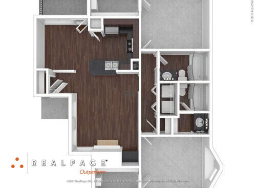 B2102: Beds - 2: Baths - 1.5: SqFt Range - 900 to 900