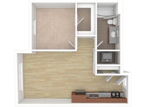 Quincy - 1 Bed, 1 Bath