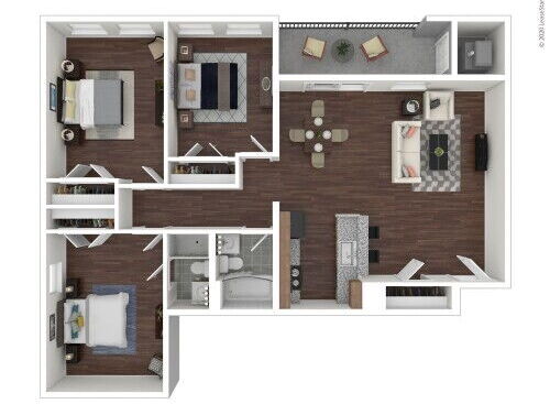 Sicily: Beds - 3: Baths - 2: SqFt Range - 1211 to 1211