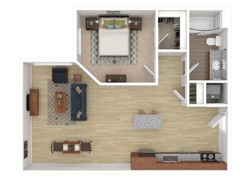 Tazewell - 1 Bed, 1 Bath