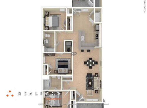 Rockview II - 3 Bedroom - 3 bed - 1 bath - 1285 sf