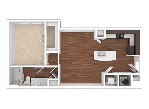 The Studio at Thinkeast - A260 - 1 bed - 1 bath - 670 sf