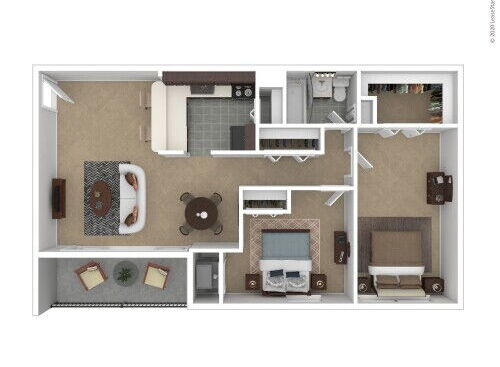 Verona at District Heights - Milan - 2 bed - 1 bath - 935 sf