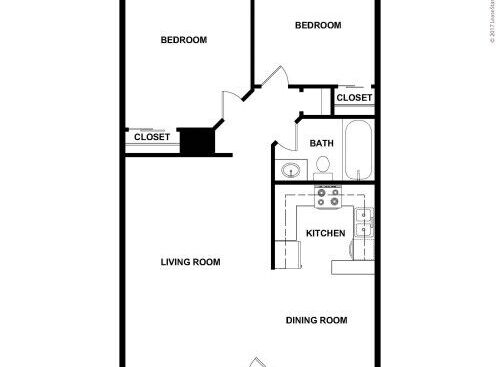 Vibe  - Red Rock - 2 bed - 1 bath - 900 sf