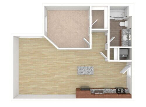 Tazewell - 1 Bed, 1 Bath