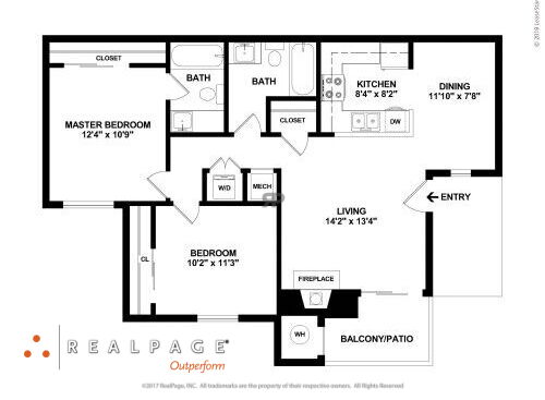 VILLA MEDANOS APARTMENTS - 2 BED 2 BATH - (income restrictions apply) - 2 bed - 2 bath - 891 sf