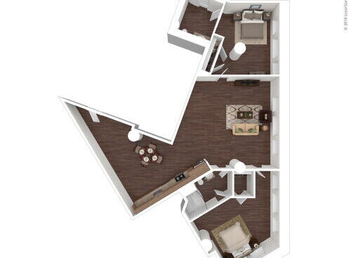 Liberty Lofts - WinnStone 2 Bed / 2 Bath - 2 bed - 2 bath - 1461 sf