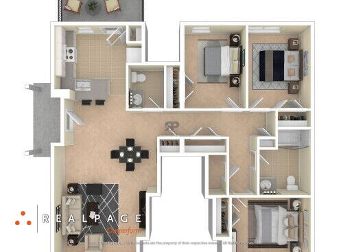 Brittin Village - 3BR - 3 bed - 1.5 bath - 1364 sf