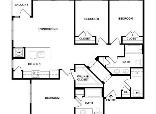 The Studio at Thinkeast - C160 - 3 bed - 2 bath - 1265 sf