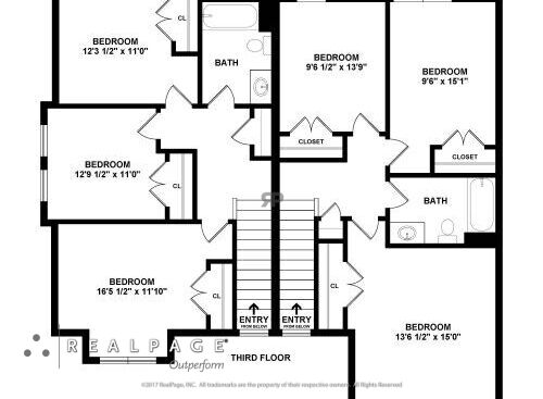 Brittin Village - 2BR - 2 bed - 1 bath - 947 sf