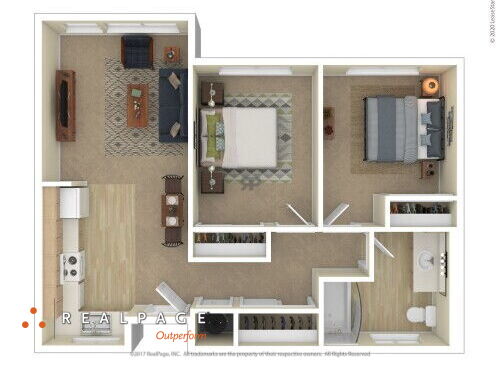 Lei Kupuna - 8477 - 2 Bedroom - 2 bed - 1 bath - 738 sf