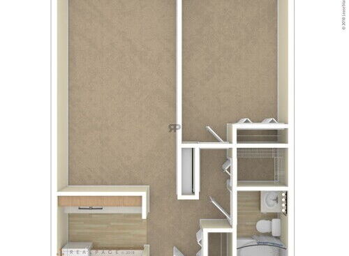 1 Bedroom 1BE: Beds - 1: Baths - 1: SqFt Range - 600 to 600