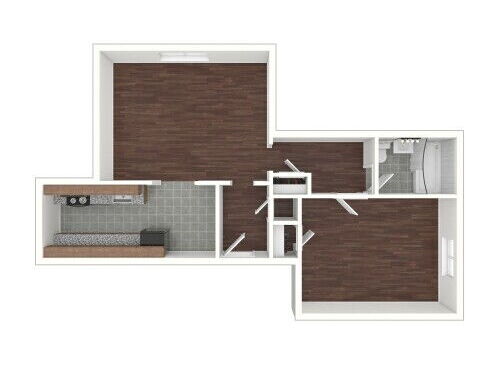 Brightwood Communities - 1 Bedroom - 1 bed - 1 bath - 600 sf