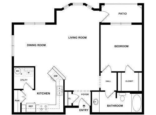 Round Rock/Pflugerville, TX Collier Floor Plans | Apartments in Round ...