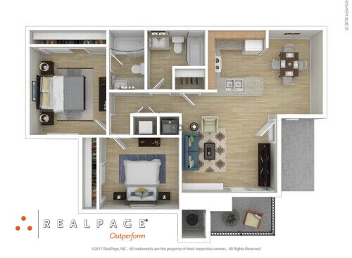 VILLA MEDANOS APARTMENTS - 2 BED 2 BATH - (income restrictions apply) - 2 bed - 2 bath - 891 sf