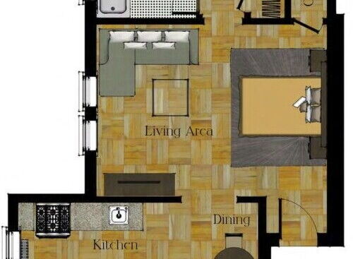 Studio: Beds - Studio: Baths - 1: SqFt Range - 352 to 600