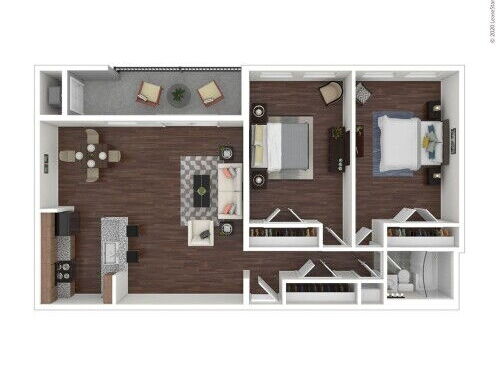 Venice: Beds - 2: Baths - 1: SqFt Range - 1007 to 1007
