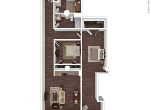 Liberty Lofts - WinnSteel 2 Bed / 1 Bath Loft Den - 2 bed - 1 bath - 1039 sf