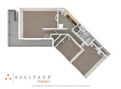 Verona at Silver Hill - Pisa - 2 bed - 1 bath - 948 sf