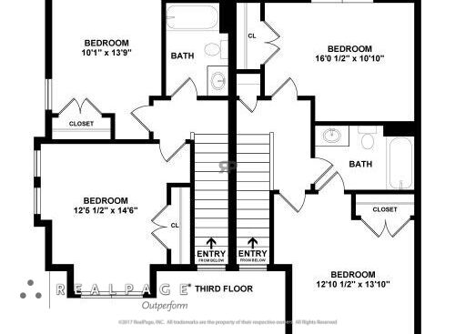 Brittin Village - 1BR - 1 bed - 1 bath - 654 sf