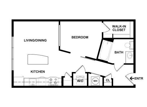 The Studio at Thinkeast - Studio - Studio bed - 1 bath - 583 sf