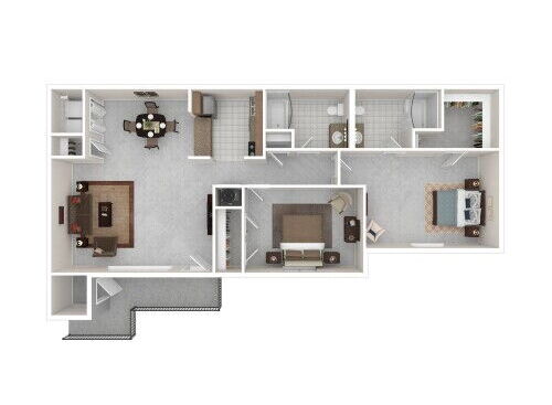 Mountain Ridge - 2BR/2BA - 2 bed - 2 bath - 986 sf