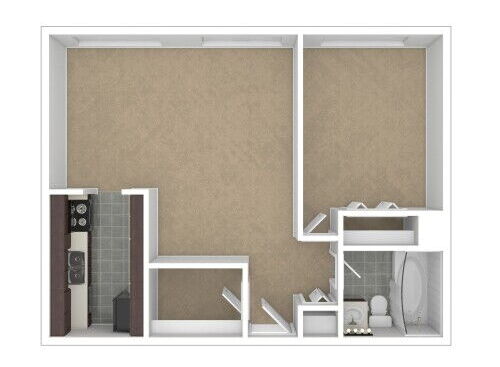 The Milano - Milan - 1 bed - 1 bath - 640 sf